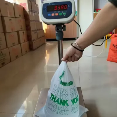 Clear PLA/PBAT Biodegradable Produce Bags on Roll - Premium Compostable Storage for Bread, Fruit, and Vegetables