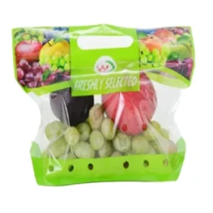 Ventilated Stand-Up Pouches with Breathable Vent Holes - Moisture-Proof Packaging for Grapes, Cherry Tomatoes (1) Ventilated Stand-Up Pouches with Breathable Vent Holes - Moisture-Proof Packaging for Grapes, Cherry Tomatoes & Jelly Products