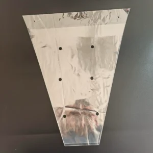 Wicketed Trapezoidal Produce Bags - Micro-Perforated Clear Plastic Packaging for Lettuce, Celery & Fresh Bre ( (3) Wicketed Trapezoidal Produce Bags - Micro-Perforated Clear Plastic Packaging for Lettuce, Celery & Fresh BreadWicketed Trapezoidal Produce Bags - Micro-Perforated Clear Plastic Packaging for Lettuce, Celery & Fresh Bread